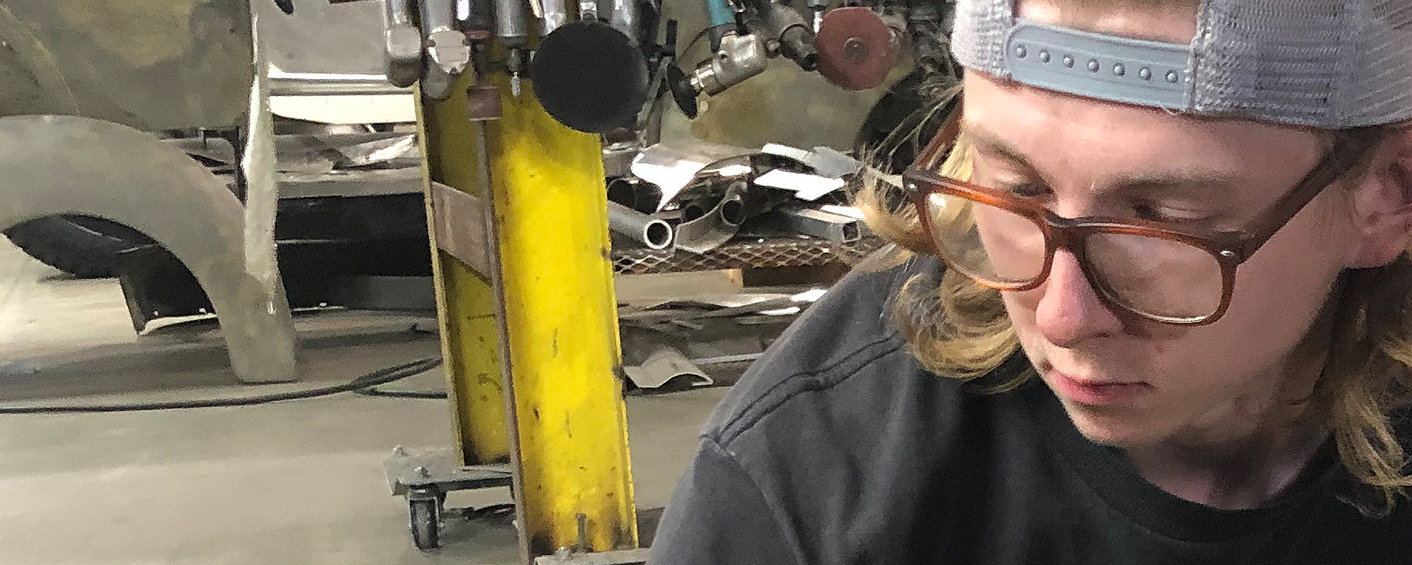 Meet Lundyn, Apprentice at Metal Union Speed Shop.