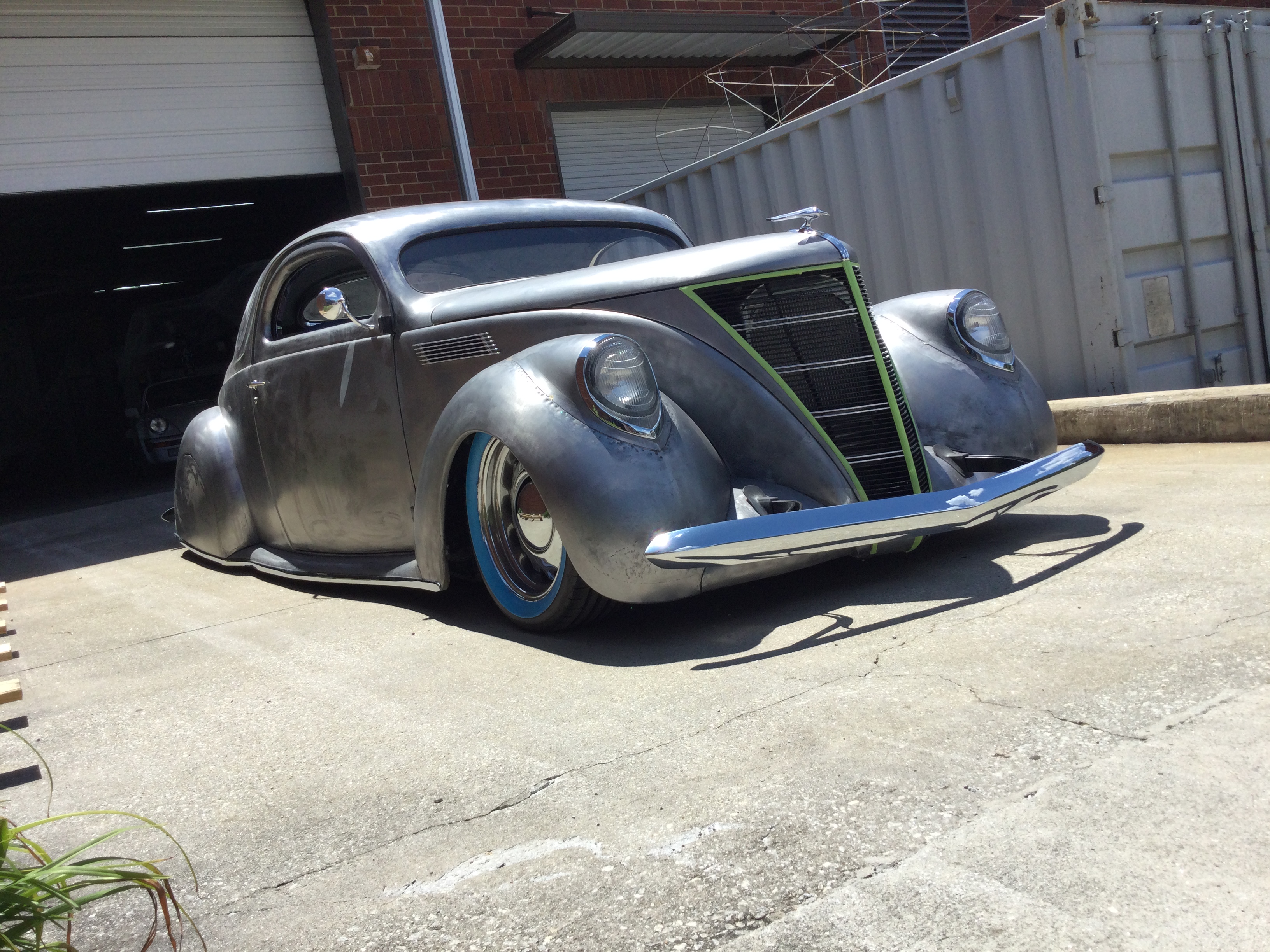 Completed metal work for 1937 Zephyr Coupe