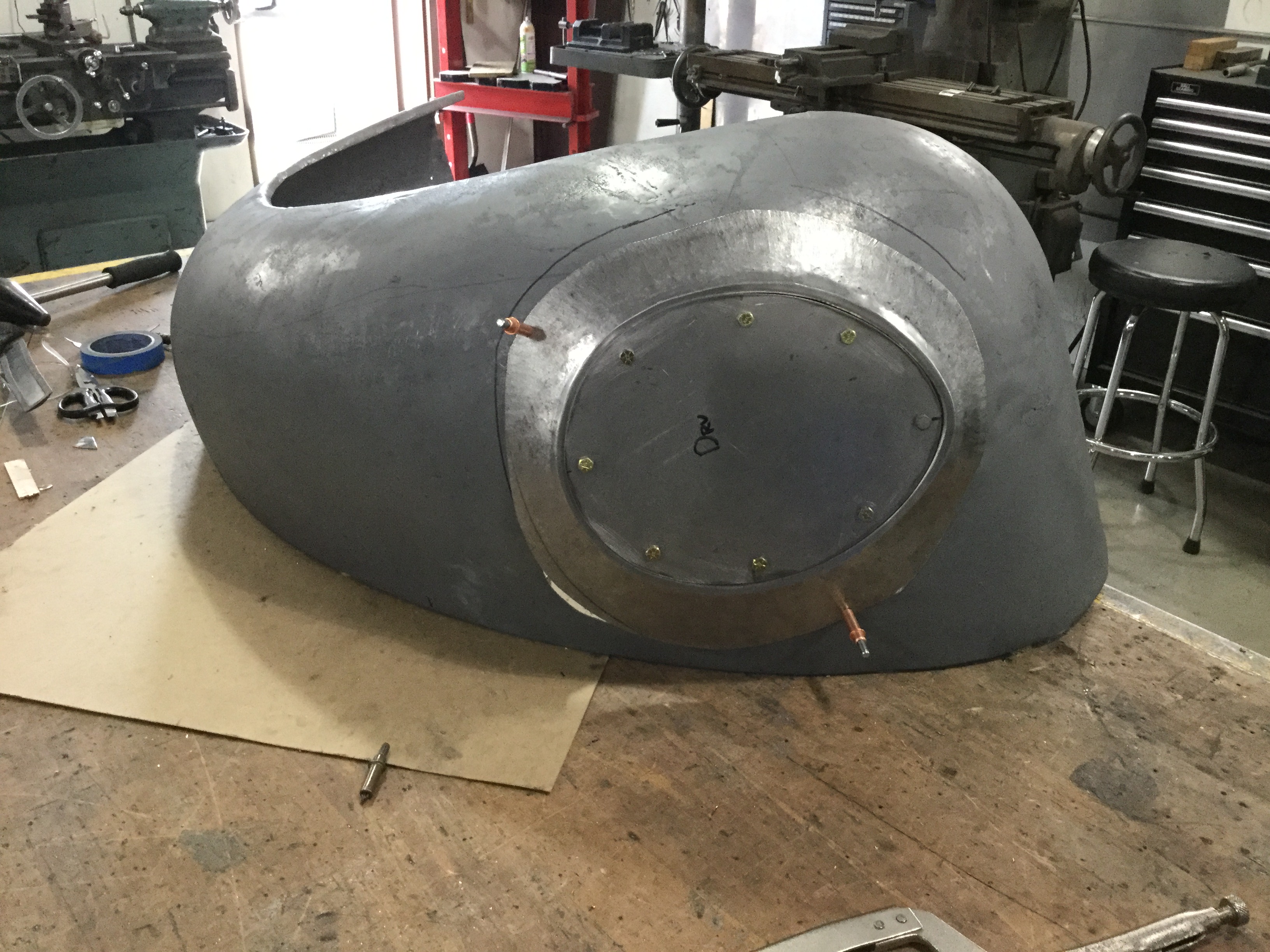 1941 Ford COE fabricated fender