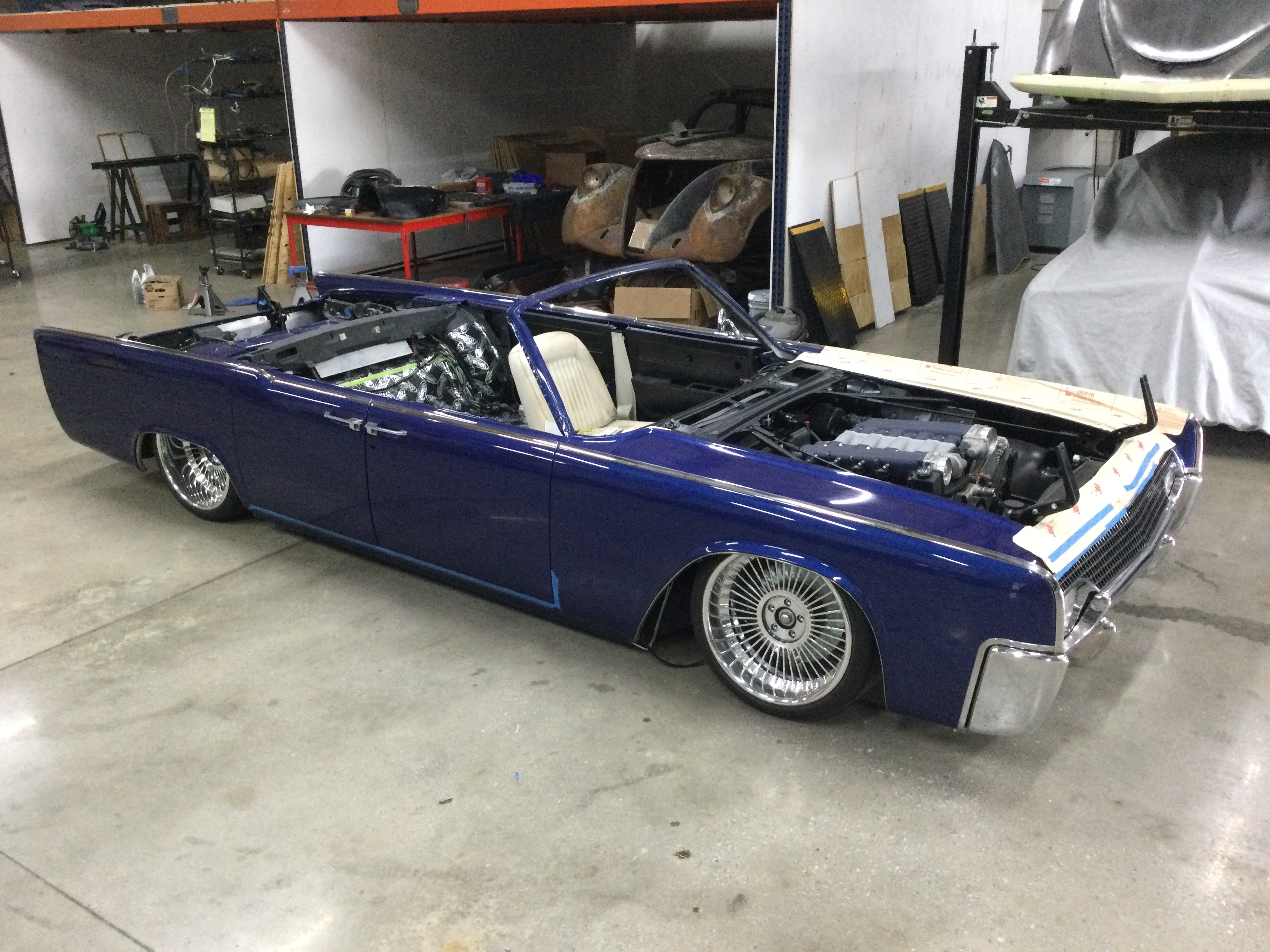 forming sheet metal panels for 1961 Lincoln Continental fenders
