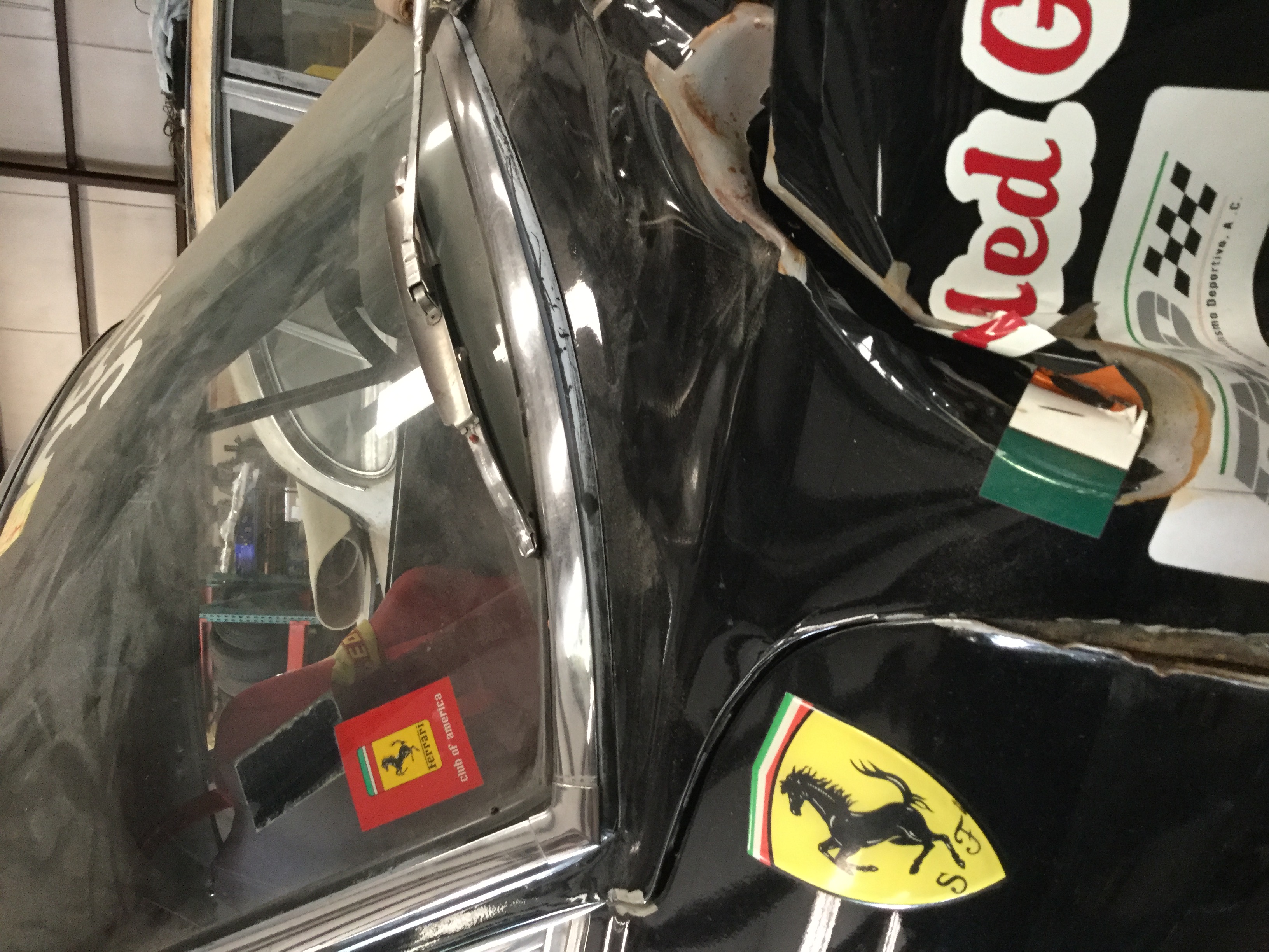 Wrecked 1966 330 Ferrari GT