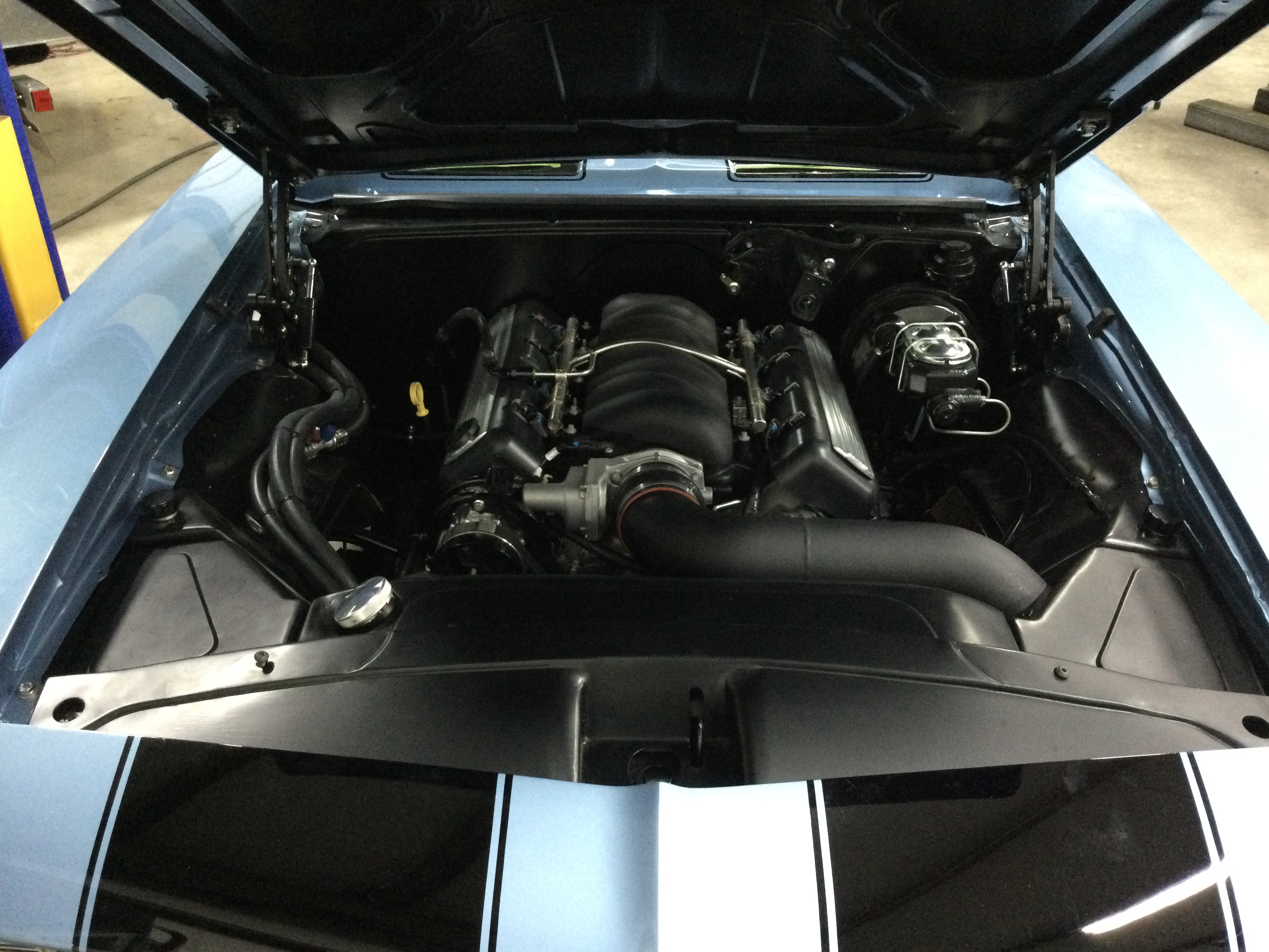 1969 Camaro Convertible engine