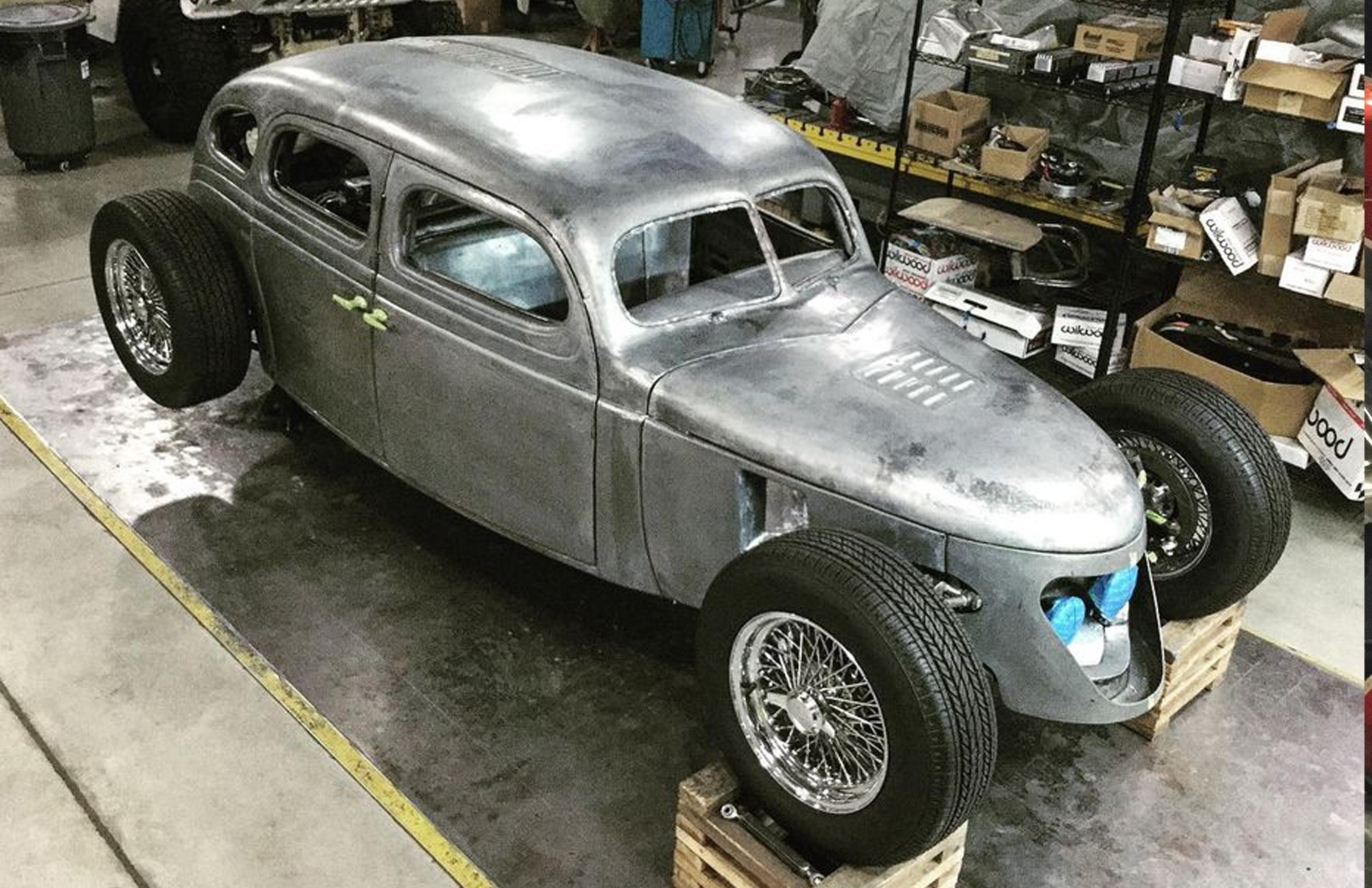 Meeting the challenges of Gary's '39 Dodge at Metal Union Speed Shop