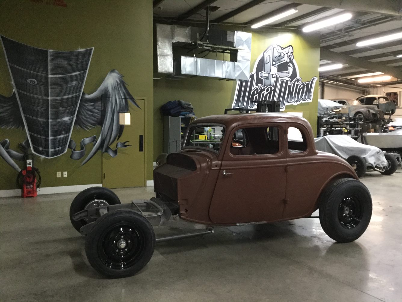 1934 5-window coupe chop stock