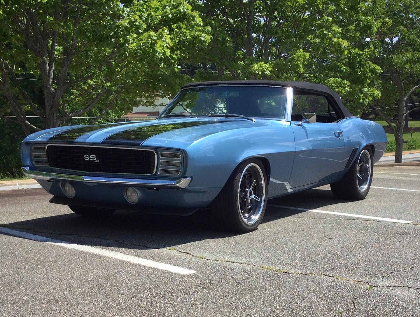 1969 Camaro Convertible front driver side