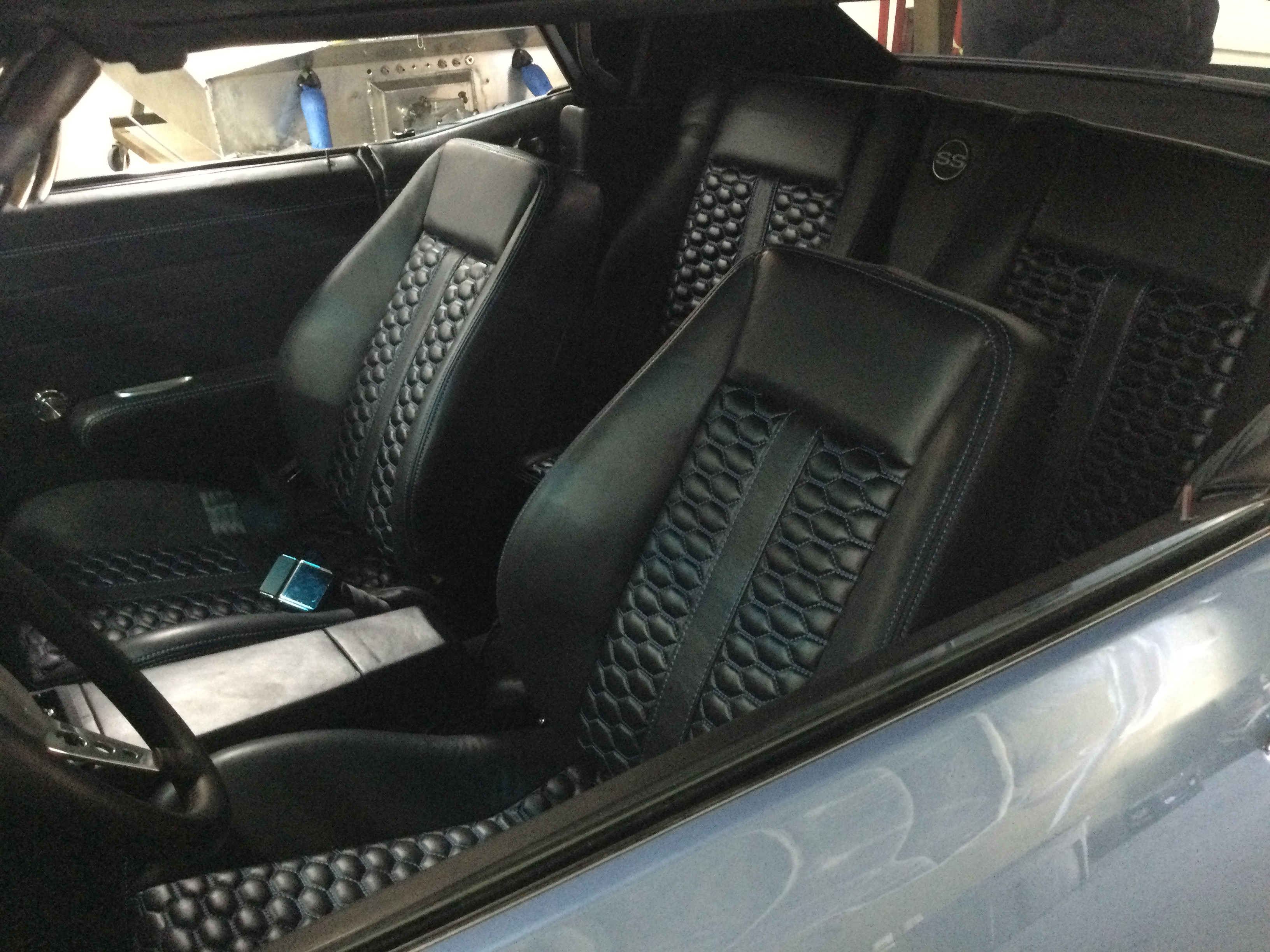 Interior view 1969 Camaro Convertible