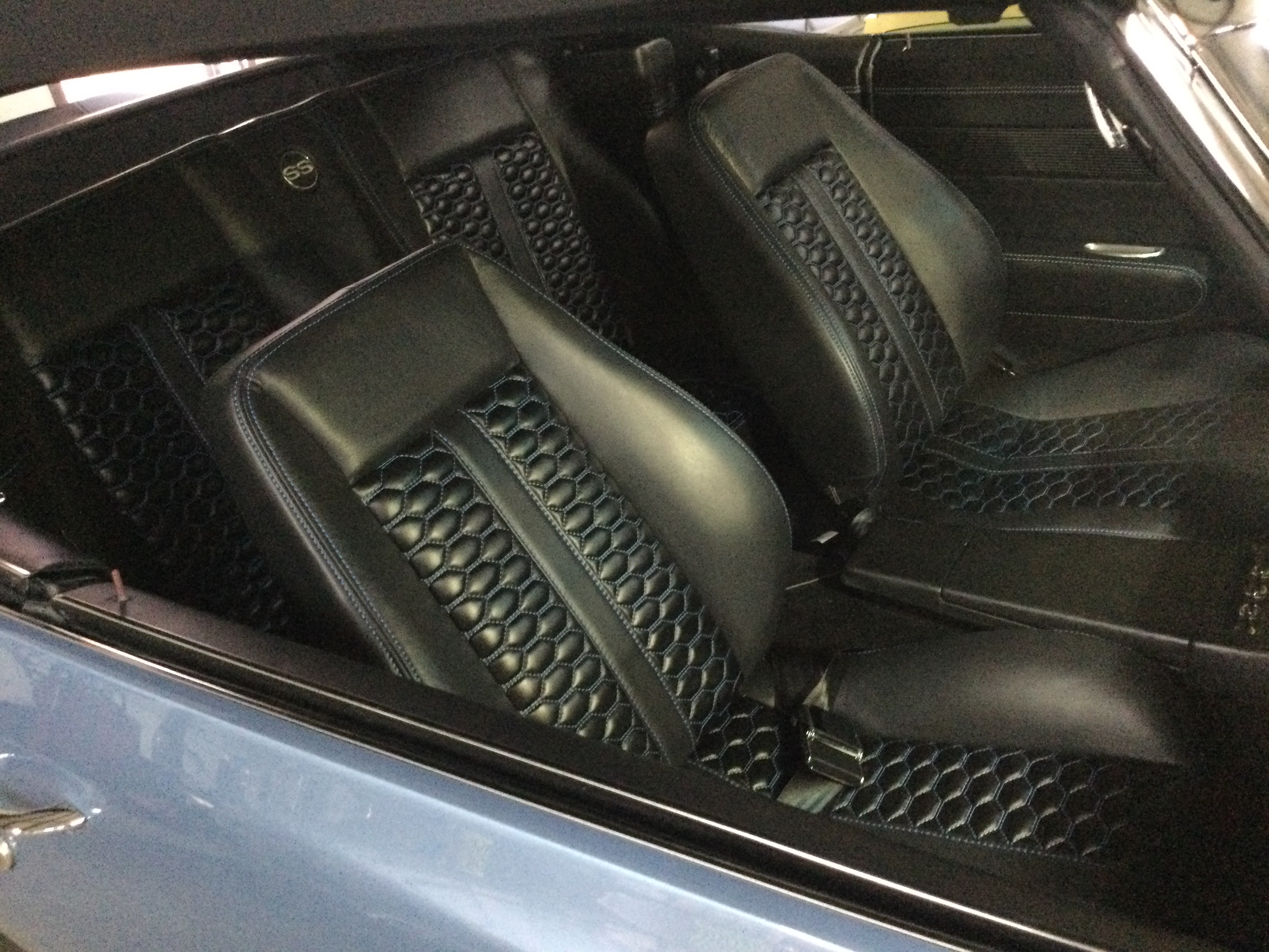 Interior of 1969 Camaro Convertible