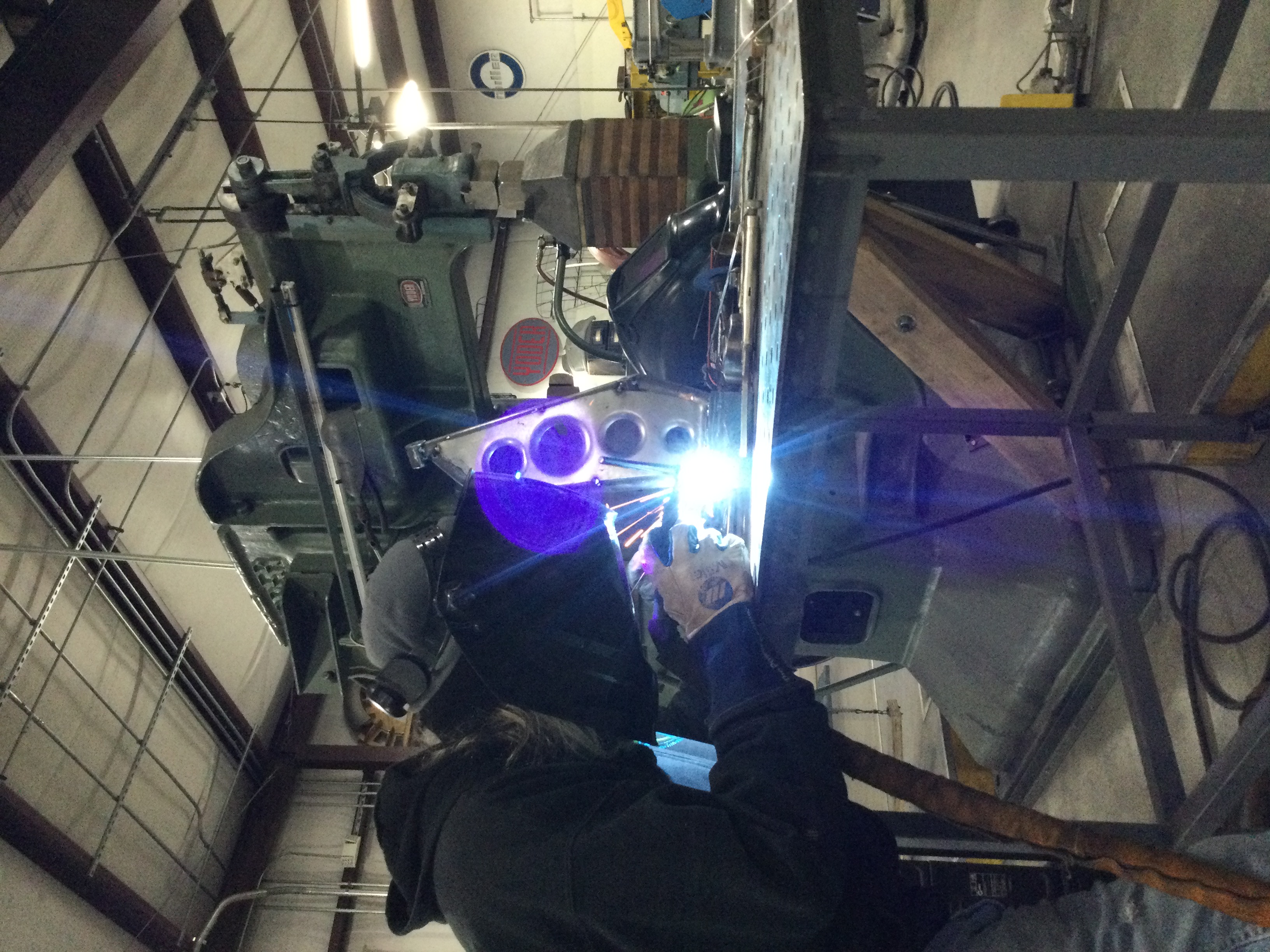 Willys Gasser welding